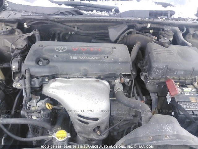 4T1BE30KX5U627765 - 2005 TOYOTA CAMRY LE/XLE/SE 灰色 照片 10