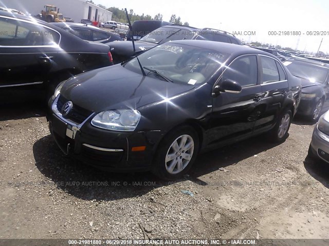 3VWRJ71K08M161564 - 2008 VOLKSWAGEN JETTA WOLFSBURG 黑色 照片 2