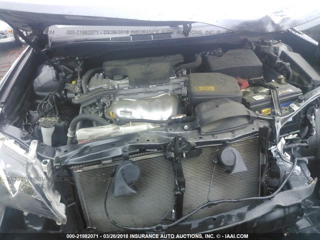 4T1BF1FK1CU607815 - 2012 TOYOTA CAMRY SE/LE/XLE Сұр фото 10