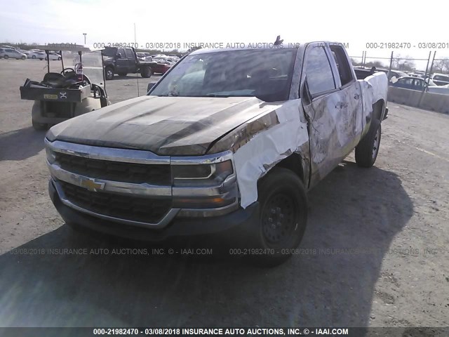 1GCRCNEHXHZ333839 - 2017 CHEVROLET SILVERADO C1500/C1500  LS WHITE photo 2