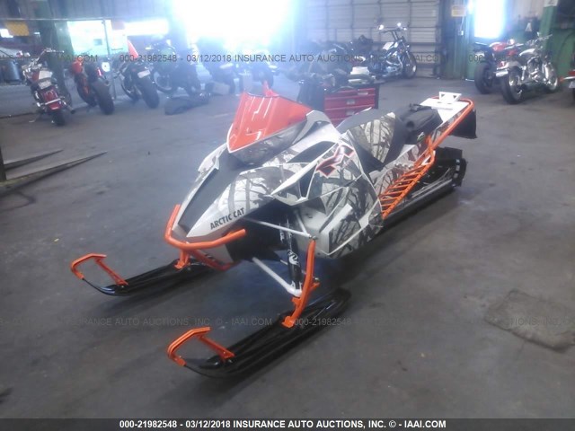 4UF17SNW6HT109204 - 2017 ARCTIC CAT M8  橙色 照片 2
