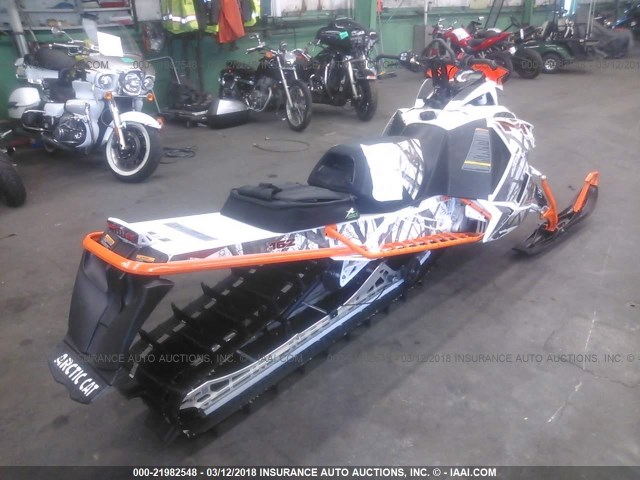 4UF17SNW6HT109204 - 2017 ARCTIC CAT M8  橙色 照片 4