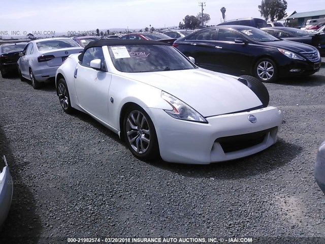 JN1AZ4FH2CM370185 - 2012 NISSAN 370Z TOURING WHITE photo 1