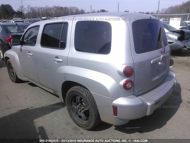 3GNBABFW0BS588966 - 2011 CHEVROLET HHR LT SILVER photo 3