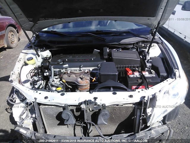 4T1BE46K87U095352 - 2007 TOYOTA CAMRY NEW GENERAT CE/LE/XLE/SE SILVER photo 10