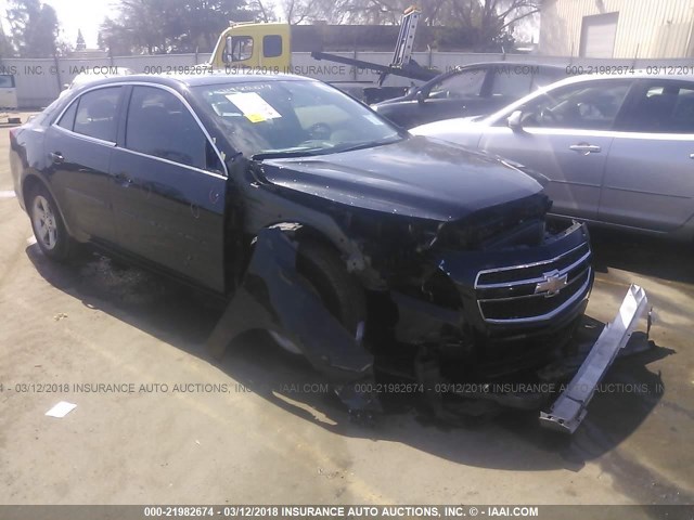 1G11B5SA2DF132920 - 2013 CHEVROLET MALIBU LS შავი ფოტო 1