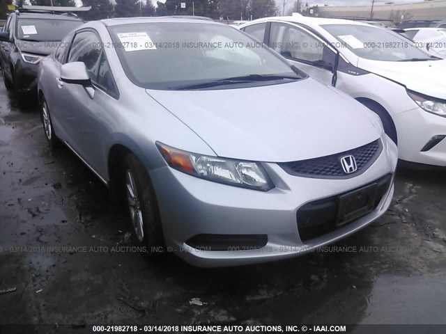 2HGFG3B09CH512636 - 2012 HONDA CIVIC EXL SILVER photo 1