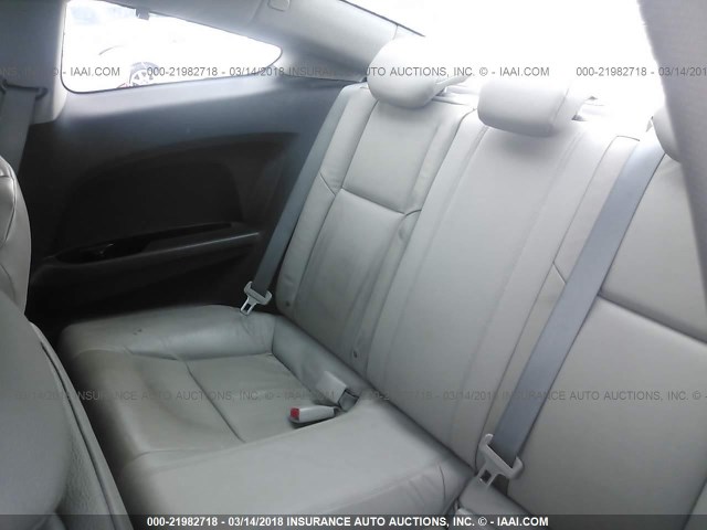 2HGFG3B09CH512636 - 2012 HONDA CIVIC EXL SILVER photo 8