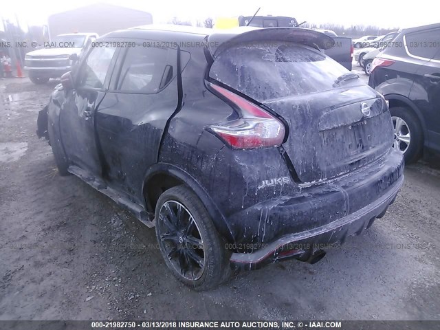 JN8DF5MV1FT250376 - 2015 NISSAN JUKE NISMO RS BLACK photo 3