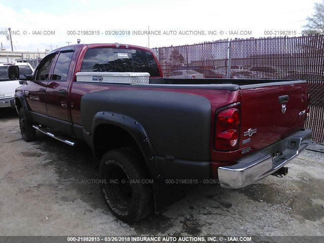 3D7MX48AX8G134562 - 2008 DODGE RAM 3500 ST/SLT RED photo 3