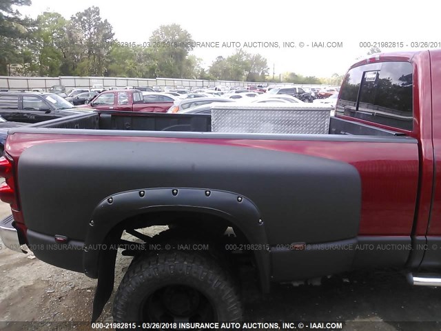 3D7MX48AX8G134562 - 2008 DODGE RAM 3500 ST/SLT RED photo 7