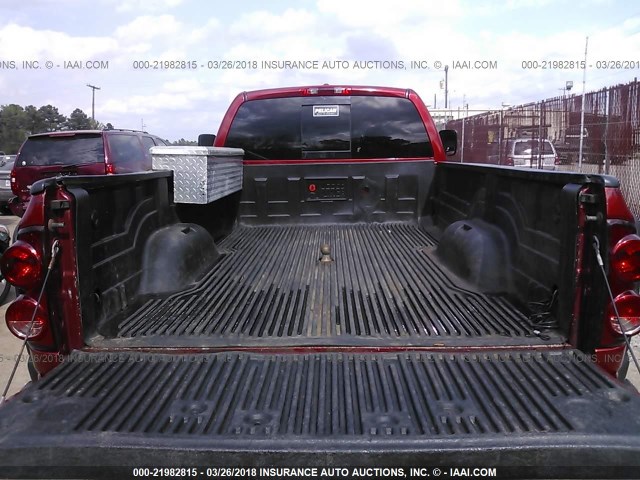 3D7MX48AX8G134562 - 2008 DODGE RAM 3500 ST/SLT RED photo 8