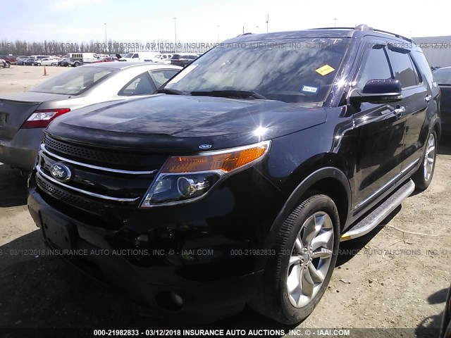 1FMHK7F81CGA40436 - 2012 FORD EXPLORER LIMITED Qara foto 2