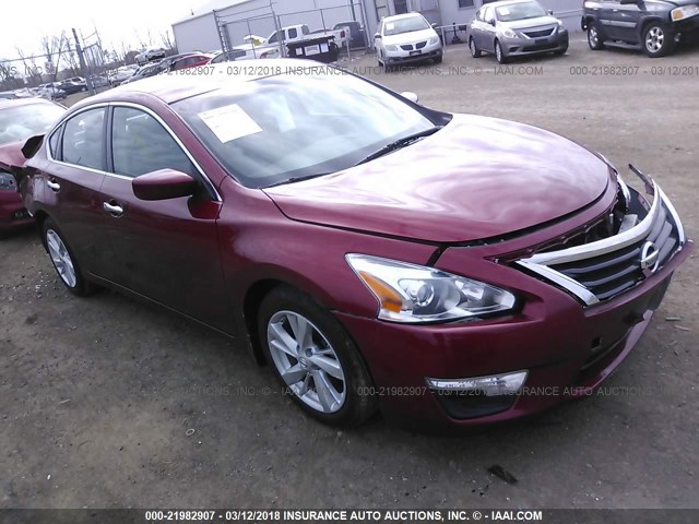 1N4AL3AP9DC272839 - 2013 NISSAN ALTIMA 2.5/S/SV/SL RED photo 1