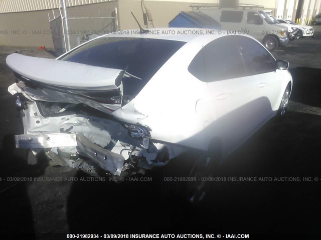 1C3CDFAA8ED768731 - 2014 DODGE DART SE WHITE photo 4