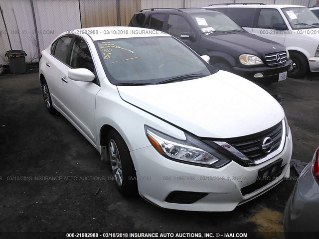 1N4AL3AP4GC220684 - 2016 NISSAN ALTIMA 2.5/S/SV/SL/SR WHITE photo 1