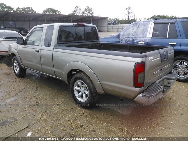 1N6DD26T74C406278 - 2004 NISSAN FRONTIER KING CAB XE SILVER photo 3