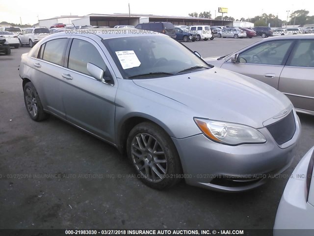 1C3BC1FG4BN612755 - 2011 CHRYSLER 200 TOURING SILVER photo 1