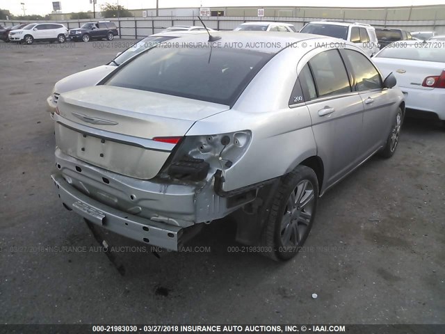 1C3BC1FG4BN612755 - 2011 CHRYSLER 200 TOURING SILVER photo 4