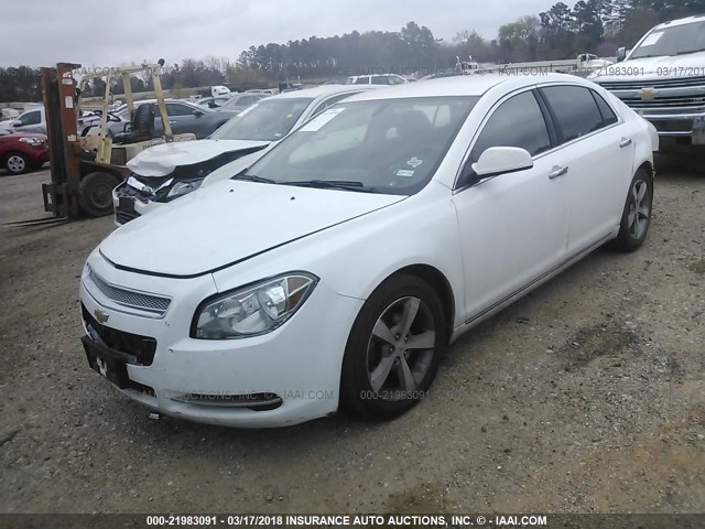 1G1ZC5E10BF378759 - 2011 CHEVROLET MALIBU 1LT 白色 照片 2