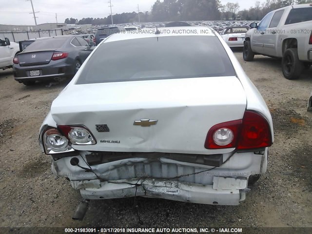1G1ZC5E10BF378759 - 2011 CHEVROLET MALIBU 1LT 白色 照片 6