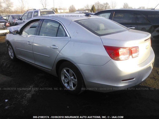 1G11B5SA6DF349371 - 2013 CHEVROLET MALIBU LS 银色 照片 3