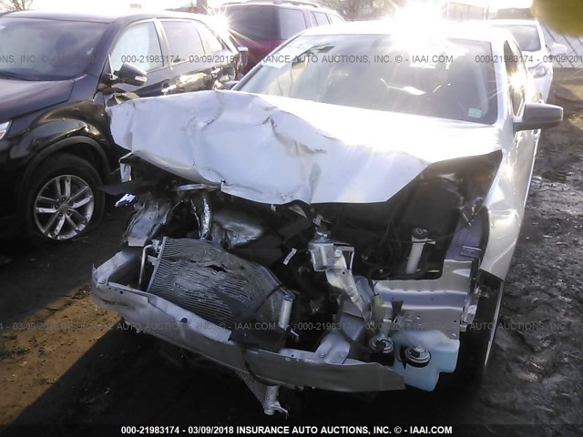 1G11B5SA6DF349371 - 2013 CHEVROLET MALIBU LS 银色 照片 6