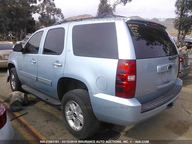 1GNSCBE0XBR324504 - 2011 CHEVROLET TAHOE C1500 LT BLUE photo 3