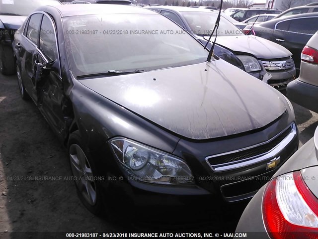 1G1ZB5EB4AF233590 - 2010 CHEVROLET MALIBU LS შავი ფოტო 1