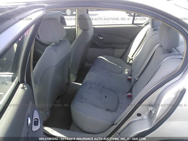1G1ZS58FX7F110397 - 2007 CHEVROLET MALIBU LS ვერცხლისფერი ფოტო 8