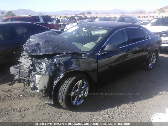 1G1ZB5E02CF339067 - 2012 CHEVROLET MALIBU LS 黑色 照片 2