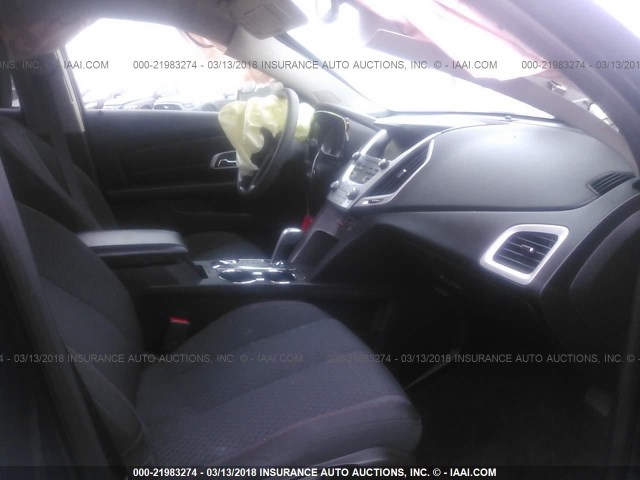 2GKALMEK3D6355954 - 2013 GMC TERRAIN SLE BLACK photo 5