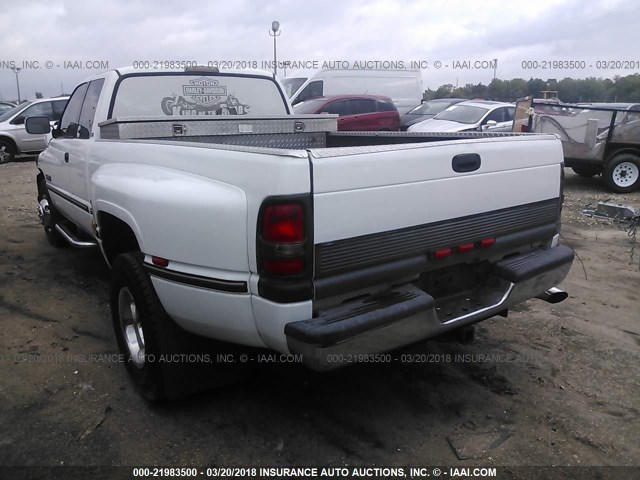 3B7MC33C2TM151990 - 1996 DODGE RAM 3500 WHITE photo 3