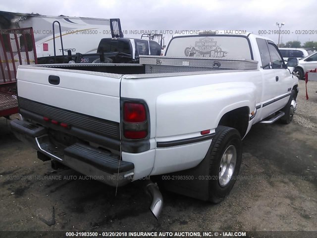 3B7MC33C2TM151990 - 1996 DODGE RAM 3500 WHITE photo 4