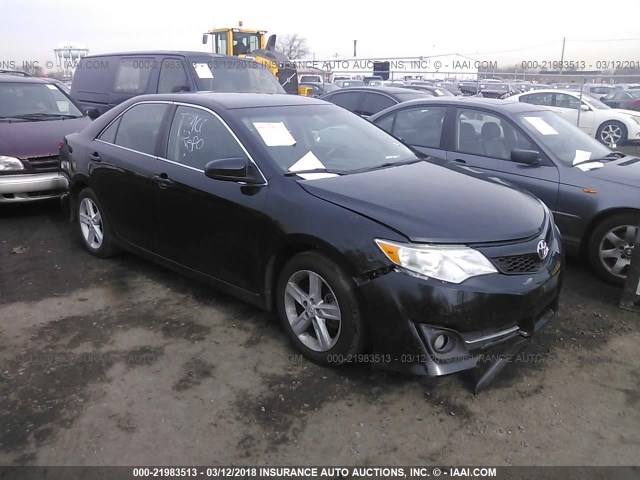 4T1BF1FK1CU592216 - 2012 TOYOTA CAMRY SE/LE/XLE 黑色 照片 1