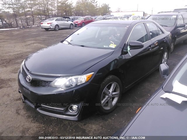 4T1BF1FK1CU592216 - 2012 TOYOTA CAMRY SE/LE/XLE 黑色 照片 2