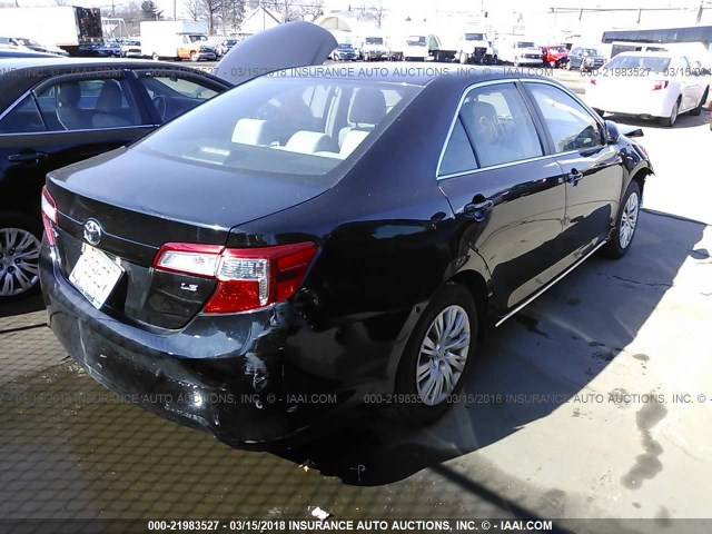 4T1BF1FK2EU358606 - 2014 TOYOTA CAMRY L/SE/LE/XLE 黑色 照片 4