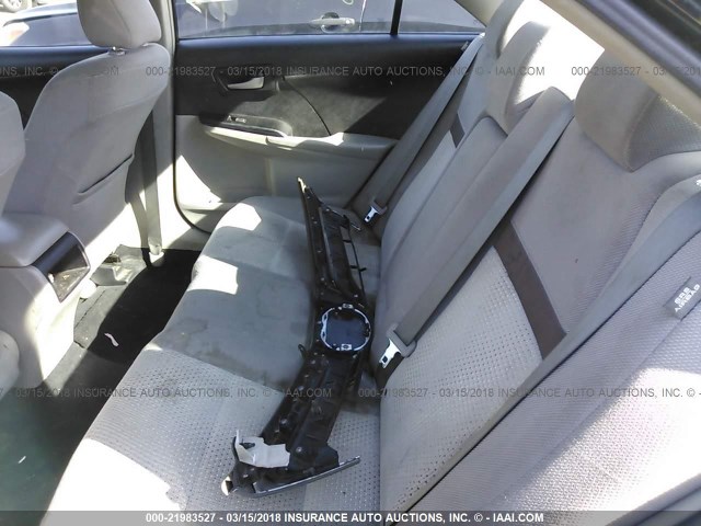 4T1BF1FK2EU358606 - 2014 TOYOTA CAMRY L/SE/LE/XLE 黑色 照片 8