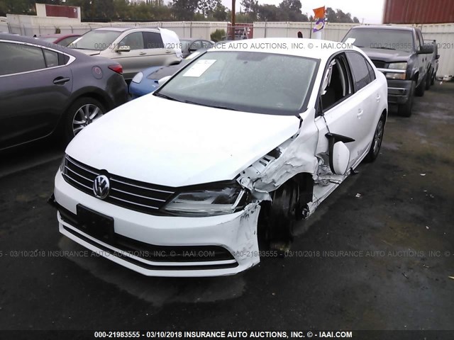 3VW2B7AJ7HM399854 - 2017 VOLKSWAGEN JETTA S 白色 照片 2
