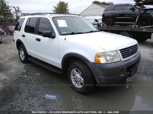 1FMZU72K53UB65103 - 2003 FORD EXPLORER XLS/XLS SPORT WHITE photo 1