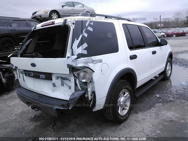 1FMZU72K53UB65103 - 2003 FORD EXPLORER XLS/XLS SPORT WHITE photo 4