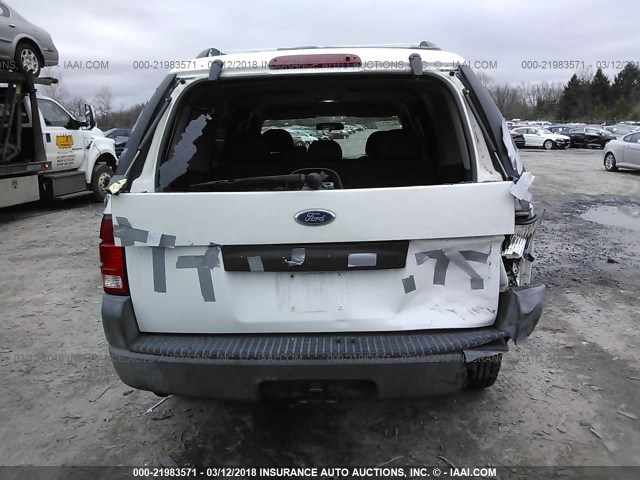 1FMZU72K53UB65103 - 2003 FORD EXPLORER XLS/XLS SPORT WHITE photo 6