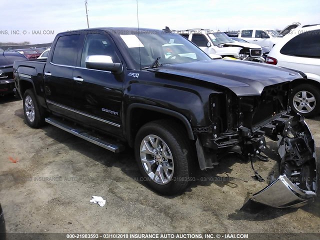 3GTU2VEC1FG521387 - 2015 GMC SIERRA K1500 SLT GRAY photo 1