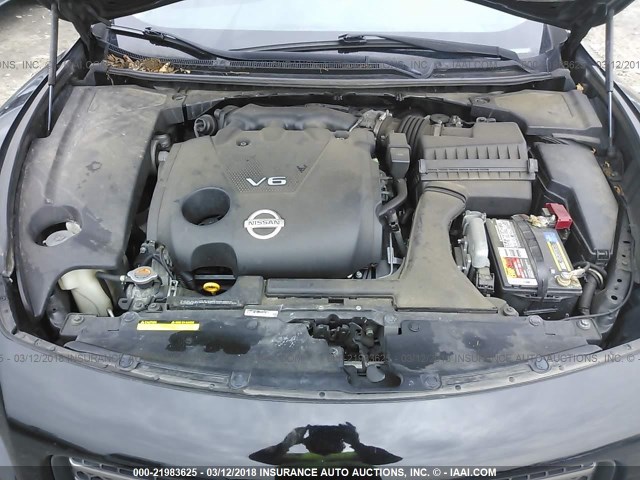 1N4AA51E69C853982 - 2009 NISSAN MAXIMA S/SV BLACK photo 10