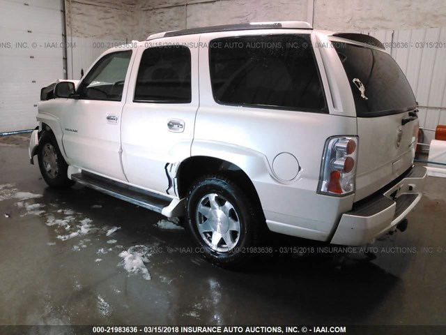 1GYEK63N04R175452 - 2004 CADILLAC ESCALADE LUXURY WHITE photo 3