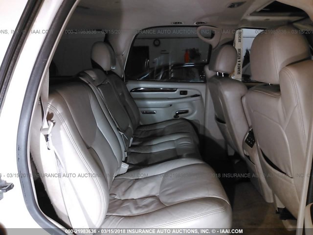 1GYEK63N04R175452 - 2004 CADILLAC ESCALADE LUXURY WHITE photo 8