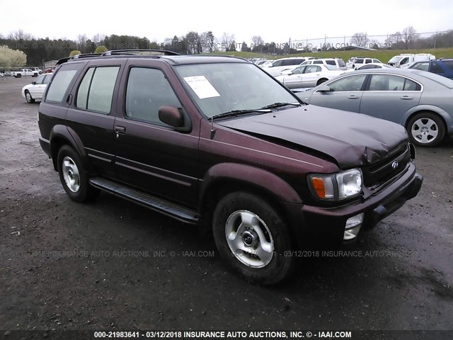 JNRAR05Y6WW024737 - 1998 INFINITI QX4 BURGUNDY photo 1