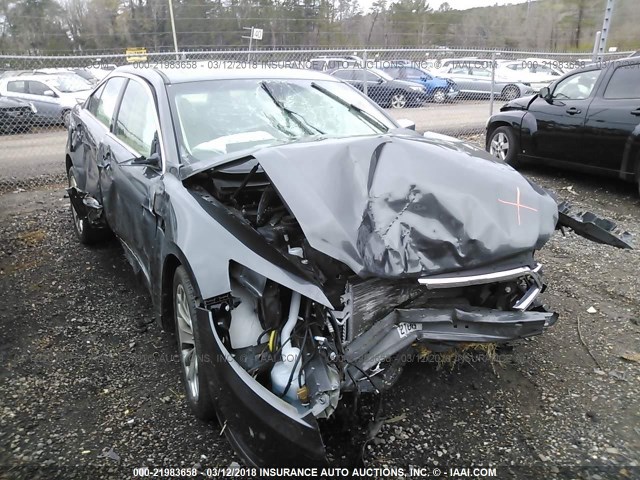 1FAHP2F85FG165037 - 2015 FORD TAURUS LIMITED GRAY photo 6