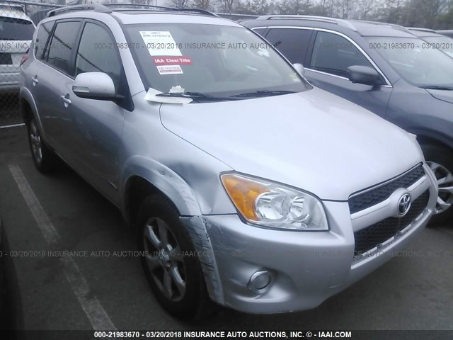 2T3DF4DV4BW172463 - 2011 TOYOTA RAV4 LIMITED Gümüş foto 1