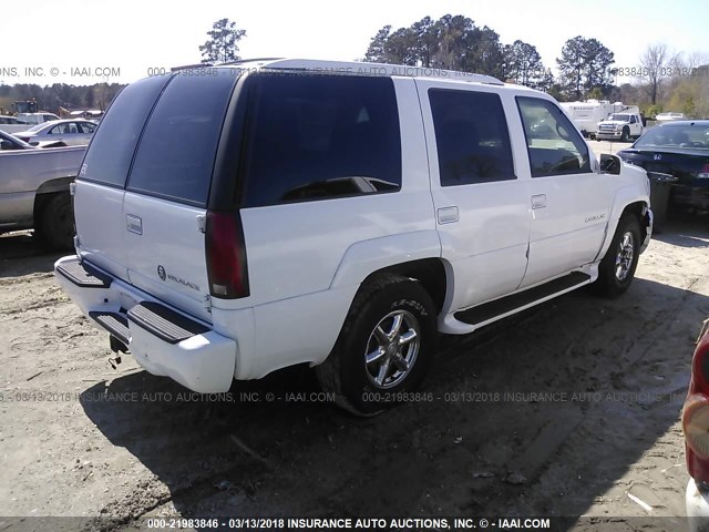 1GYEK63R7YR190412 - 2000 CADILLAC ESCALADE LUXURY 白色 照片 4